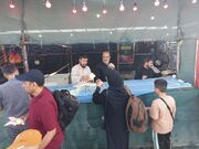 تامین سفره ۱۳ هزار زائر اربعین ،روزانه در شلمچه