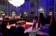 ببینید | نمایی از رواق دارالذکر حرم مطهر رضوی و حضور زائران در جوار مزار نورانی رهبر شهید انقلاب