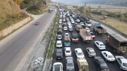 ترافیک سنگین در محور چالوس و آزادراه‌های منتهی به تهران