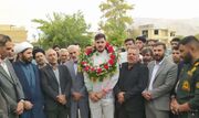 اهتزاز پرچم ایران در ناگویا با افتخارآفرینی فرزند شلمزار