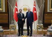 پس از ورود به آنکارا؛ وزیر خارجه رژیم جولانی با اردوغان دیدار و گفت‌و‌گو کرد