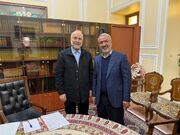 دیدار شهردار کرج با رئیس مجلس شورای اسلامی