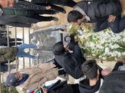 رضا رویگری در قطعه هنرمندان آرام گرفت