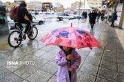 بارش باران در بیشتر نقاط کشور