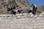 پروژه سیل بند دره وسیه زیر بمباران دشمن هم متوقف نشد