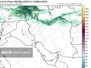 وضعیت جوی کشور در ۴۸ ساعت آینده؛ بارش‌های شدید و سیل در راه ۱۳ استان