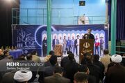 مراسم تجدید بیعت جهادگران با رهبر انقلاب