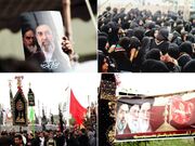 خروش پیروان حسینی در پاکستان در روز عاشورا؛ تجدید میثاق با رهبر شهید انقلاب