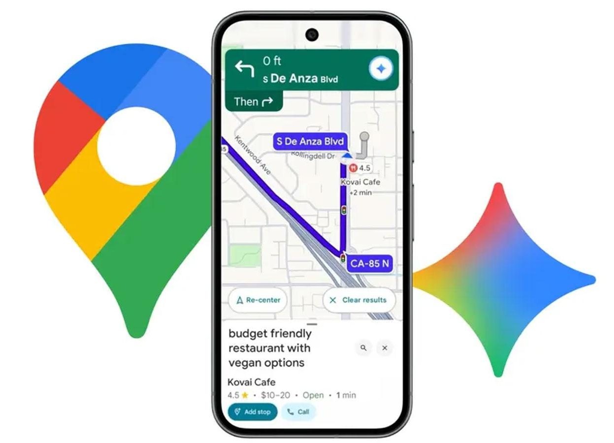 گوگل مپس مسیریابی را متحول کرد؛ جِمینی در همه حالت‌های نقشه فعال شد