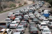 ترافیک سنگین در این محدوده جاده چالوس+محورهای مسدود