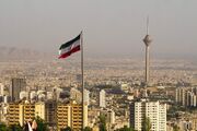 پیش‌بینی افزایش باد و رگبار باران تا فردا در استان تهران