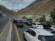 جاده کندوان برای تخلیه بار ترافیکی یک‌طرفه شد