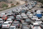 قفل ترافیک در محورهای شمالی؛ جاده چالوس یک‌طرفه شد