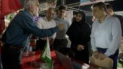 حضور معاون سیاسی و امنیتی استانداری هرمزگان در میز خدمت کانون