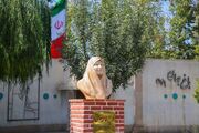 سردیس تجلی وفاداری و ایثار در مقابل ورودی پارک بانوان جهانشهر جانمایی شد