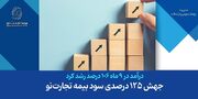 جهش ۱۲۵ درصدی سود بیمه تجارت‌نو