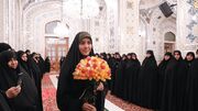 آیین بسته‌بندی نبات متبرک در حرم امام رضا(ع)+تصاویر