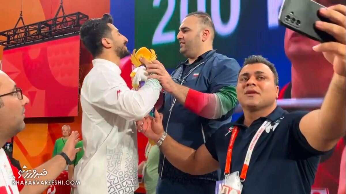 سلیمی با مدال طلا به دست آورد؛ عالیپور به او تبریک گفت