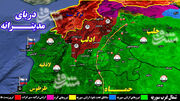 آخرین تحولات شمال سوریه یک هفته پس از شعله‌ور شدن درگیری‌ها / تروریست‌ها چقدر از مساحت استان حلب، ادلب و حماه را در اشغال دارند؟ + نقشه میدانی