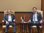 عراقچی با وزیر امور خارجه بلاروس دیدار کرد