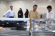 بازدید سرپرست معاونت فرهنگی و دانشجویی دانشگاه علوم پزشکی ایرانشهر از روند توزیع غذا در سلف سرویس