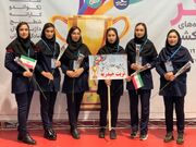 شگفتی‌سازی دختران تیم داژبال دانشگاه علوم پزشکی تربت حیدریه در پانزدهمین المپیاد دانشجویی وزارت بهداشت