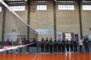 گزارش تصویری / تیم والیبال دانشجویان دختر بم، برنده دیدار دوستانه بین‌دانشگاهی
