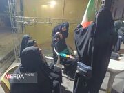 برپایی غرفه ویزیت رایگان جراح مغز و اعصاب در تجمعات شبانه مردم لارستان