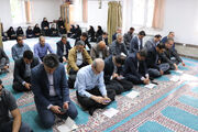 گزارش تصویری / برگزاری مراسم پر فیض قرائت دعای توسل هفتگی در نمازخانه معاونت آموزرشی دانشکده علوم پزشکی خوی