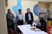 نظارت میدانی مسئولان دانشگاه بر فرآیند سلامت و کیفیت غذای دانشجویان