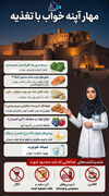 اینفوگرافیک/ مهار آپنه خواب با تغذیه
