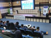 گزارش تصویری/ مراسم تکریم و معارفه مسئول بسیج دانشجویی سابق و جدید