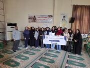 اردوی تفریحی فرهنگی دانشجویان دختر دانشگاه به آبشار شیر آباد شهرستان خان ببین برگزار گردید