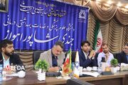 نشست معاون فرهنگی و دانشجویی وزارت بهداشت با فعالان دانشجویی دانشگاه علوم پزشکی اهواز برگزار شد