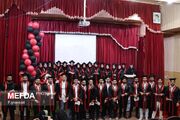 گزارش تصویری/ آئین دانش آموختگی دانشجویان پرستاری علوم پزشکی لارستان