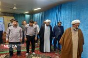 تقدیر از نمازگزاران مرکز امام رضا (ع) به مناسبت روز مباهله