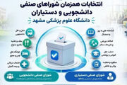 بررسی صلاحیت داوطلبان انتخابات شورای صنفی دانشجویان و دستیاران به پایان رسید