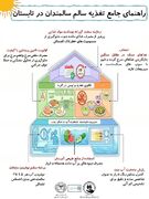اینفوگرافیک / راهنمای جامع تغذیه سالم سالمندان در تابستان