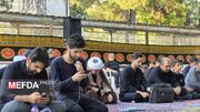 گزارش تصویری/ دانشگاه علوم پزشکی کرمانشاه در عزای سیدالشهداء