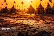 کلیپ/ هشتم محرم، عطش در خیمه‌های امام حسین(ع) سنگین‌تر از روزهای قبل بر دل‌ها می‌نشست. لب‌های کودکان خشک شده بود و همه نگاه‌ها به سوی فرات بود