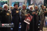 قاب‌هایی از مراسم بزرگداشت «رهبر شهید» با حضور دانشگاهیان و مسئولان در کرمان