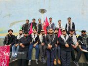روایت حضور دانشجویان دانشگاه علوم پزشکی ارومیه در مراسم باشکوه تشییع پیکر مطهر رهبر شهید انقلاب