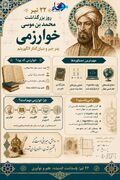 گرامیداشت روز بزرگداشت محمد بن موسی خوارزمی؛ پاسداشت پدر علم جبر و بنیان‌گذار الگوریتم