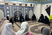 مراسم عزاداری و بزرگداشت رهبر شهید ایران در خوابگاه دانشجویی دخترانه حجاب دانشکده علوم پزشکی خوی برگزار گردید