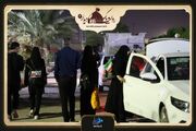 اعزام کاروان دانشجویان دختر دانشگاه علوم پزشکی آبادان به پیاده‌روی اربعین حسینی