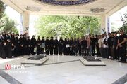 اعزام کاروان دانشجویان دانشگاه علوم پزشکی جهرم به پیاده‌روی اربعین؛ عهد دانشجویان با رهبر انقلاب در مسیر کربلا