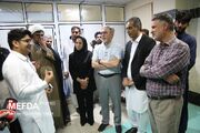 گزارش تصویری/ سفر جانشین وزیر و معاون فرهنگی و دانشجویی وزارت بهداشت به نیکشهر برای بازدید از مراکز بهداشتی، درمانی، آموزشی و مناطق روستایی