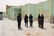 بازدید مدیر امور دانشجویی و رییس ادراه امور خوابگاه ها از سراهای  دانشجویی در پی بروز شرایط نامساعد جوی
