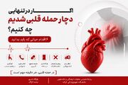 اگر تنها دچار حمله قلبی شدیم؛ ۳ گام حیاتی تا رسیدن اورژانس