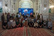 اردوی زیارتی فرهنگی مشهد ویژه دانشجویان پسر برگزار شد